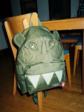 NWT W&LT Walter Van Beirendonck PAK’R Eastpak Olive Green Monster Backpack